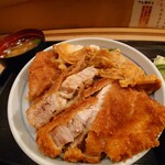 Suzu shin - 厚切りのお肉はふわっふわです。