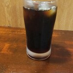 キッチン ブルー グローブ - アイスコーヒーのアップ