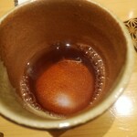 鮨 熊 - あがり一杯目