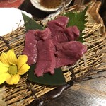 Kado Sumibi Aburiyaki - 会津産馬刺し