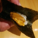 鮨 熊 - 追加した地物の雲丹