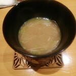 鮨 熊 - 味噌汁
