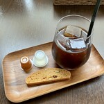 バルバルキッチンアメリ - 食後のアイスコーヒーS(¥300)