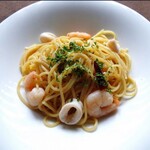 Shrimp and squid peperoncino