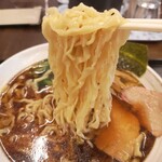 手打ち中華 ときた - 手打ち中太縮れ麺！