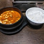 焼肉・韓国料理 KollaBo - 純豆腐チゲ定食　1000円