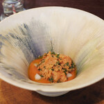 il tram - トマトと梅と大根の冷たいスープ