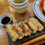 Cafe Hanamori - 黒豚餃子