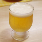 トンテキ食堂8 - 生ビール(グラス300円)