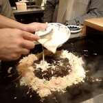 もんじゃ焼き 鉄板焼バル もじお - 