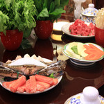Shinfuku Hinabe Jou - 食べ放題コースでは蟹が食べられます！！