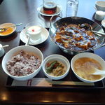 重慶式麻婆豆腐セット