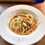 IL BECCAFICO - メインのスパゲッティ