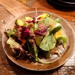 ラトリエ・ドゥ・ヴィーブル - 宮城県の採れたて野菜のサラダ