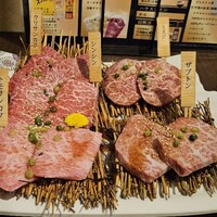 百済 - 希少部位5点盛り合わせ