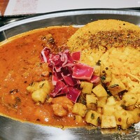 薪炭まだら - スパイスカレー