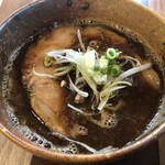 Ayame - 濃厚魚介つけ麺（990円）、味玉（+100円）、トッピングトロトロチャーシュー（+350円）