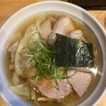 大阪麺哲 - 肉醤油ワンタン