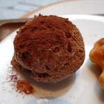 GODIVA cafe - ベルギーワッフル・チョコレートムース添え
