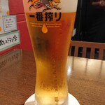 酒蔵レストラン宝 - ランチビールはお得なプライス