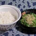 Matsuya - 肉厚ネギ塩豚焼肉丼(並)