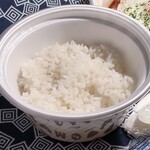 松屋 - ガパオチキンライスのライス(並)