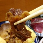 Wabi suke - 甘辛い肉がだし巻き玉子にめちゃあう。