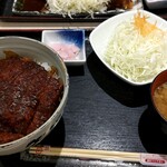 名古屋名物 みそかつ 矢場とん - みそ丼定食　1370円税込