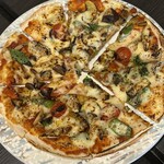 Bistrot cachette - 野菜たっぷりトルティーヤピザ