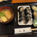 Sushi Ooze - 海鮮巻ミニうどん