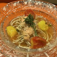 一石三鳥 別邸 - 凌ぎ(手打ち蕎麦)
