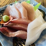 椿茶屋 - アオリイカも美味しかった。