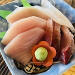 椿茶屋 - 刺身の美味しさにビックリ。