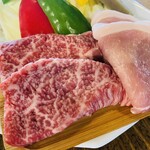 椿茶屋 - 五島牛はかなり美味しかった。