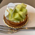#NOCA inami Farm to Table - 稲見メロンのタルト 単品¥650
      カフェプレート¥900