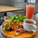 #NOCA inami Farm to Table - メイン料理の値段+ランチセットA ¥550