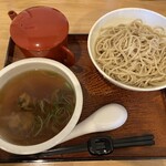 蕎麦 二天 - つけ　牡蠣　白　