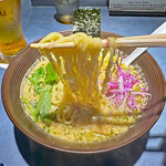 うずとかみなり - 自家製中太手もみ麺