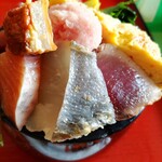 海鮮丼専門店 たろうまる - 子供用の海鮮丼500円！ワンコインでこれです！！