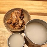 中華蕎麦 とみ田 - 濁りと軟骨