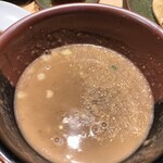 中華蕎麦 とみ田 - スープ割り