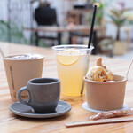 八丈島ボタニカル&カフェ DRACO - ドリンク写真:すべてテイクアウトできます