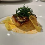 Le Blanc, 寺口 - イトヨリ鯛のポワレシャンパンのクリームソース