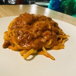 SDT TOKYO - 生パスタの濃厚ボロネーゼ。