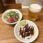 銀座屋  - 牛たたき　たこのあたま
