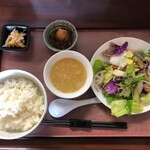 Chuuka Koubou Okagesama - 鶏と豚肉の生姜風味炒め定食