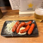 銀座屋  - 赤いウインナー