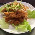 中華工房おかげさま - とりから甘酢かけ