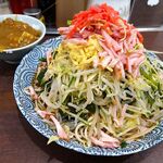 長崎菜館 - 冷し中華1,000円（ミニカレーライスサービス）