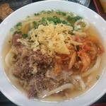 Jizou An - 肉キムチうどん♪